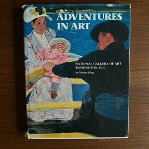 Vintage 70s Hardcover Adventures in Art: National Gallery of Art, Washington
